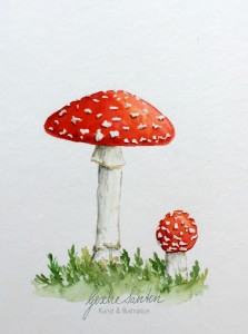 Fliegen-pilz-2-Aquarell-1500px-Gesche-Santen