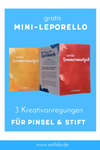 3 Kreativanregungen im Mini-Leporello