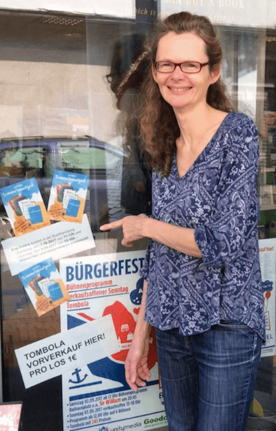 Aktion mit dem Sommermalzeit Kartenset bei Bücher Bartz in Bonn